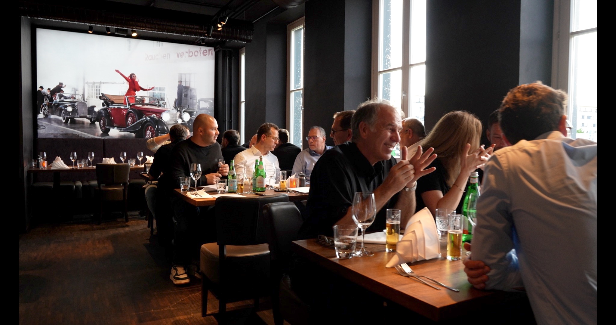 Networking Dinner Abacco's Steakhouse in der Kölner Motorworld