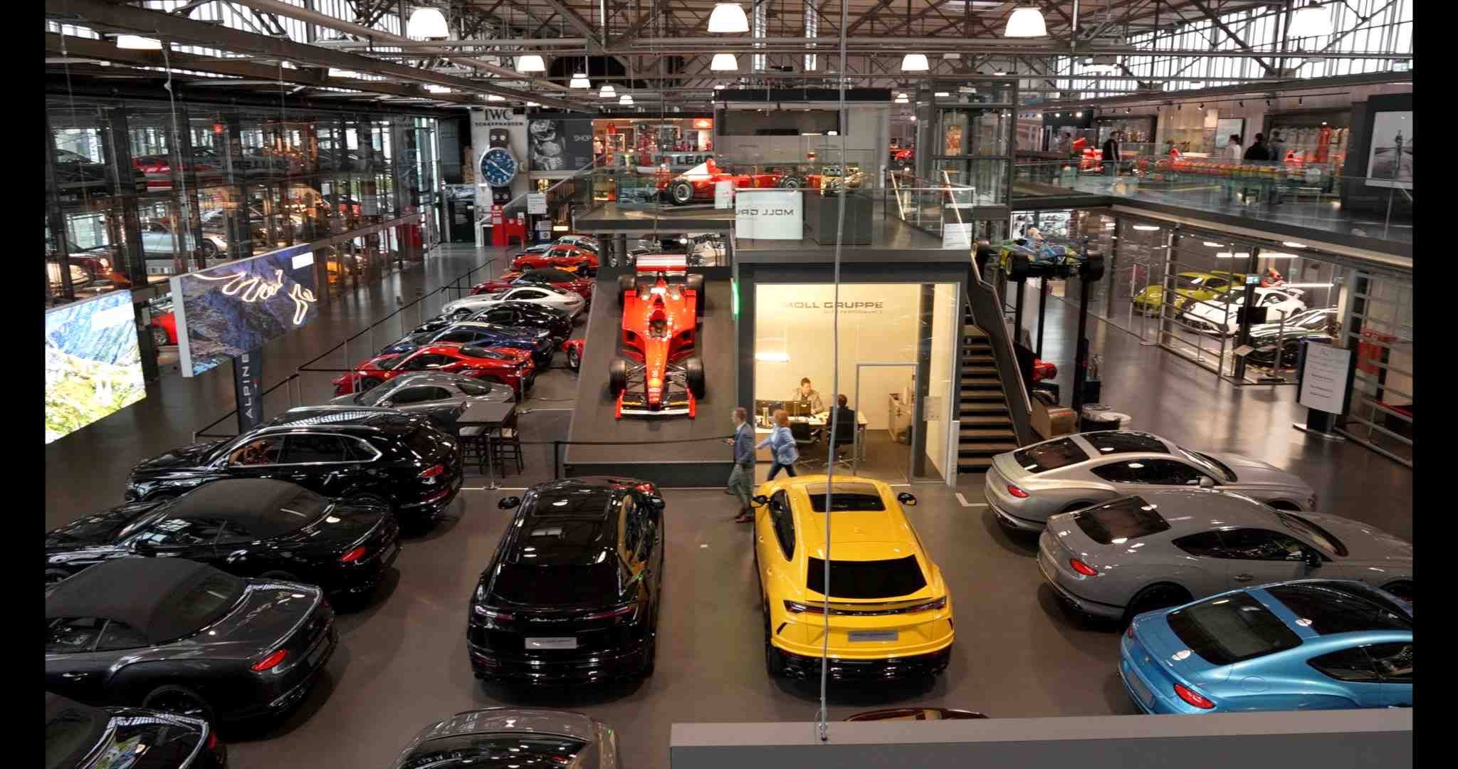 Innenansicht Motorworld Köln