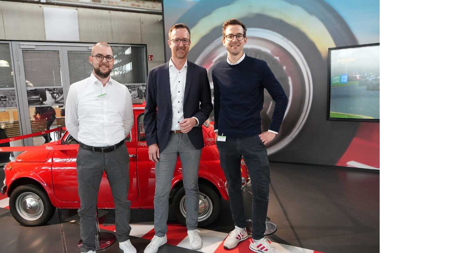 v.l.n.r.: Sebastian Madlener (Leiter Digitalisierung Sparkasse Bodensee), Robert Kaiser (Geschäftsführer ProFido Consulting), Johannes Hanke (Projektleiter Immobilienportal Sparkasse Bodensee)